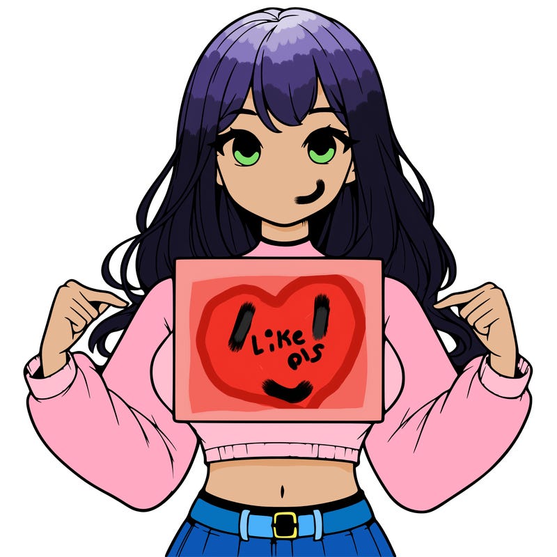 girl holding a blank sign in a long sleeve crop top