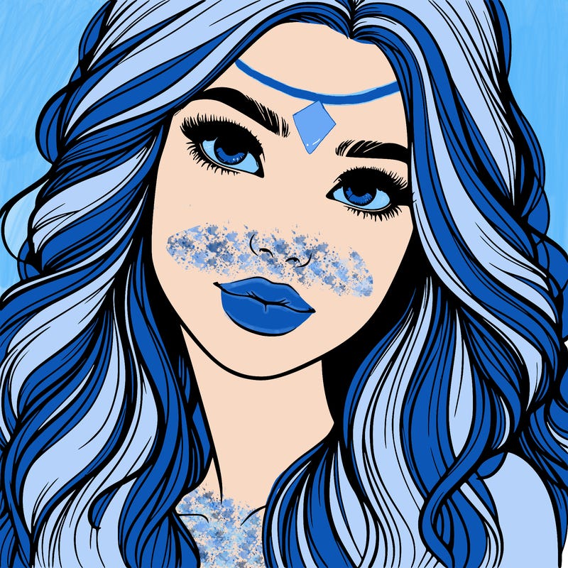 beautiful realistic girl