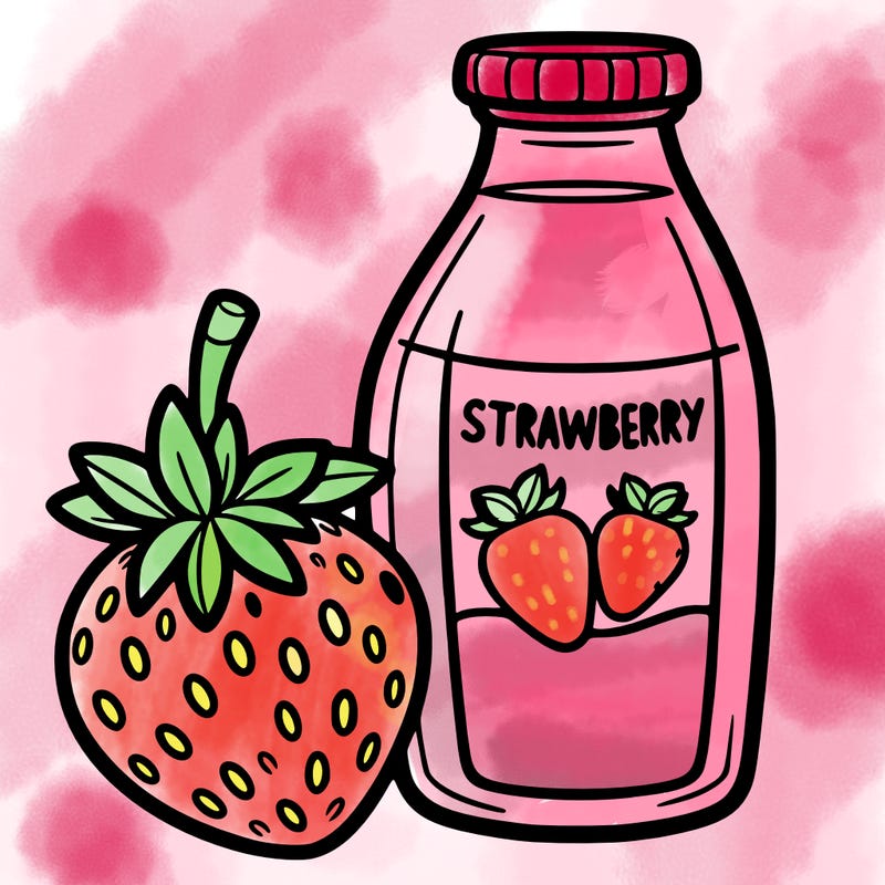 strawberry milk
