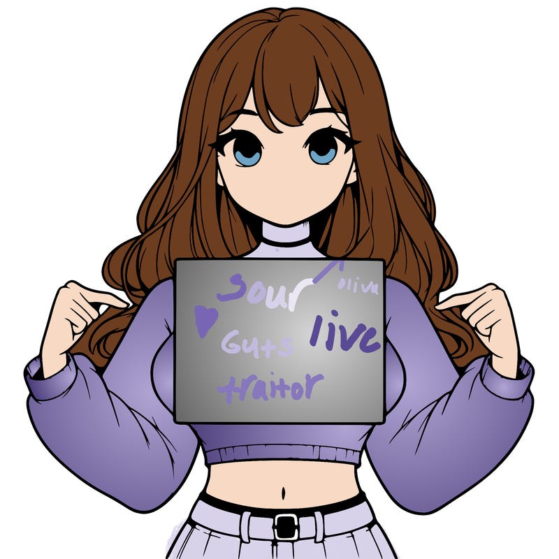 girl holding a blank sign in a long sleeve crop top