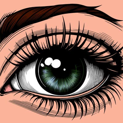realistic eye