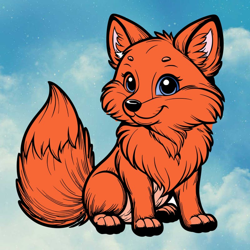 realistic fox