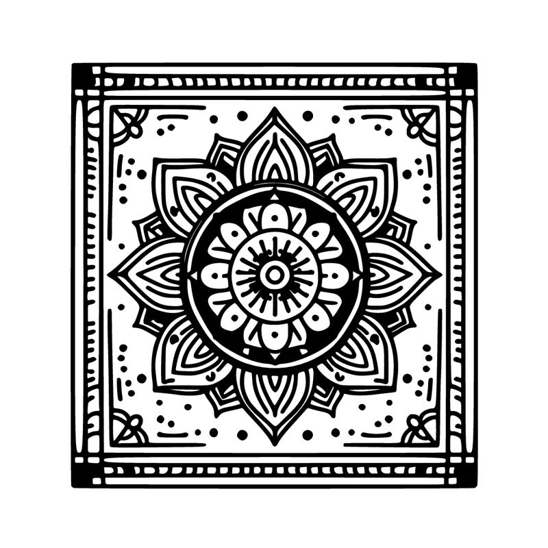 mandala rectangle