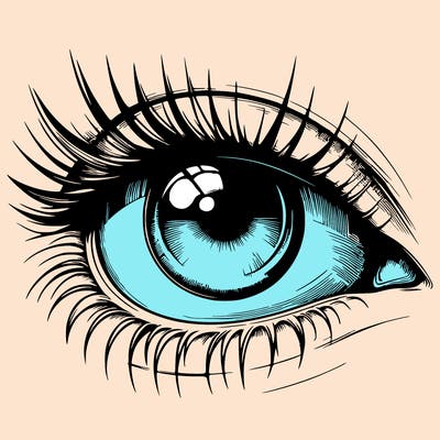 realistic eye