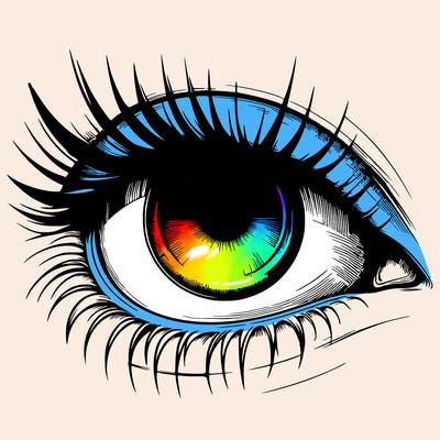 realistic eye