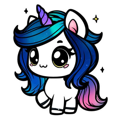 chibi unicorn