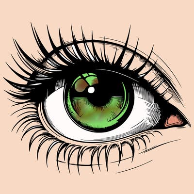 realistic eye
