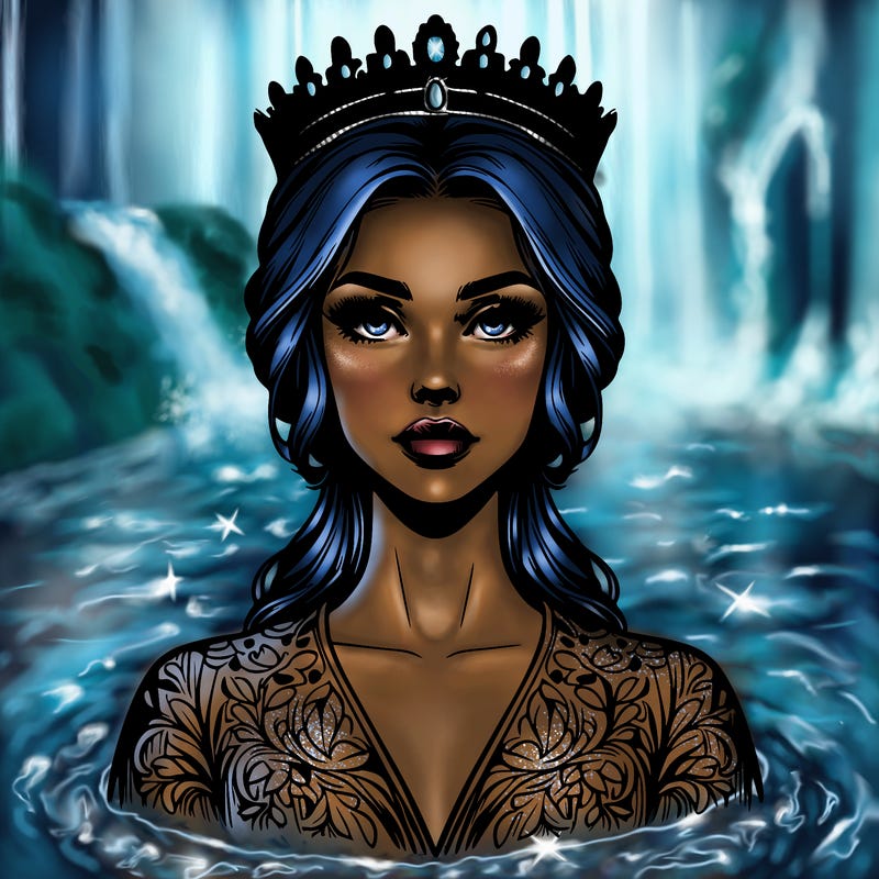 realistic beautiful queen