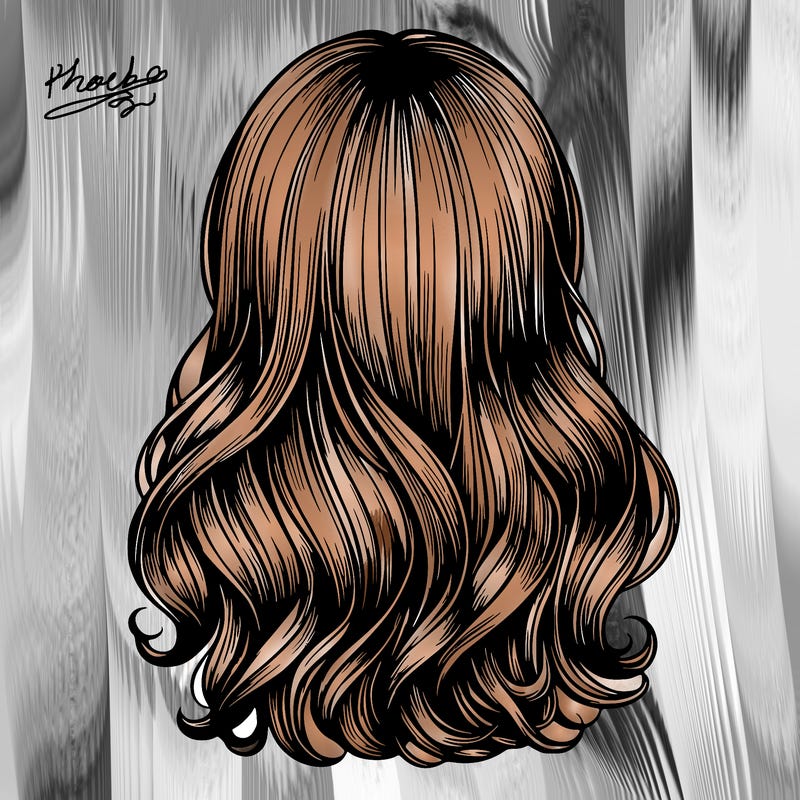 hair relistic  girl
