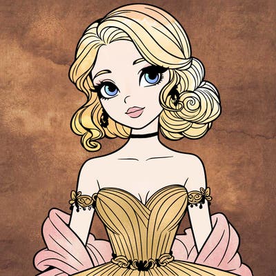 a pretty elegant lady