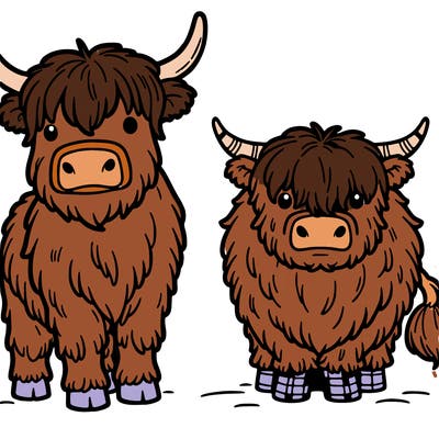 highland cows