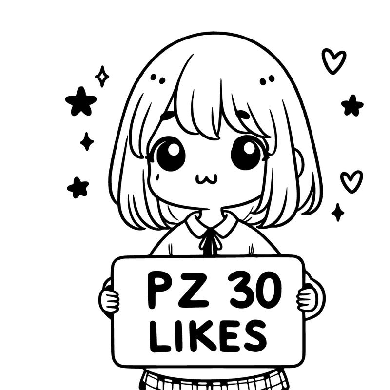 cute girl with a sign that says plz 30 likes