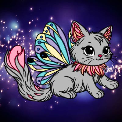fairy  cat