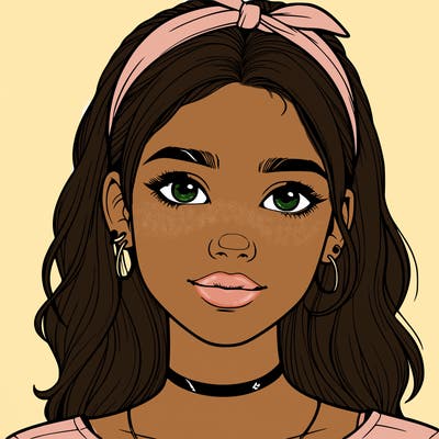 realistic teenage girl