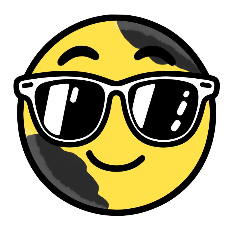emoji with sunglasses