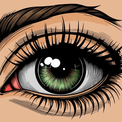 realistic eye