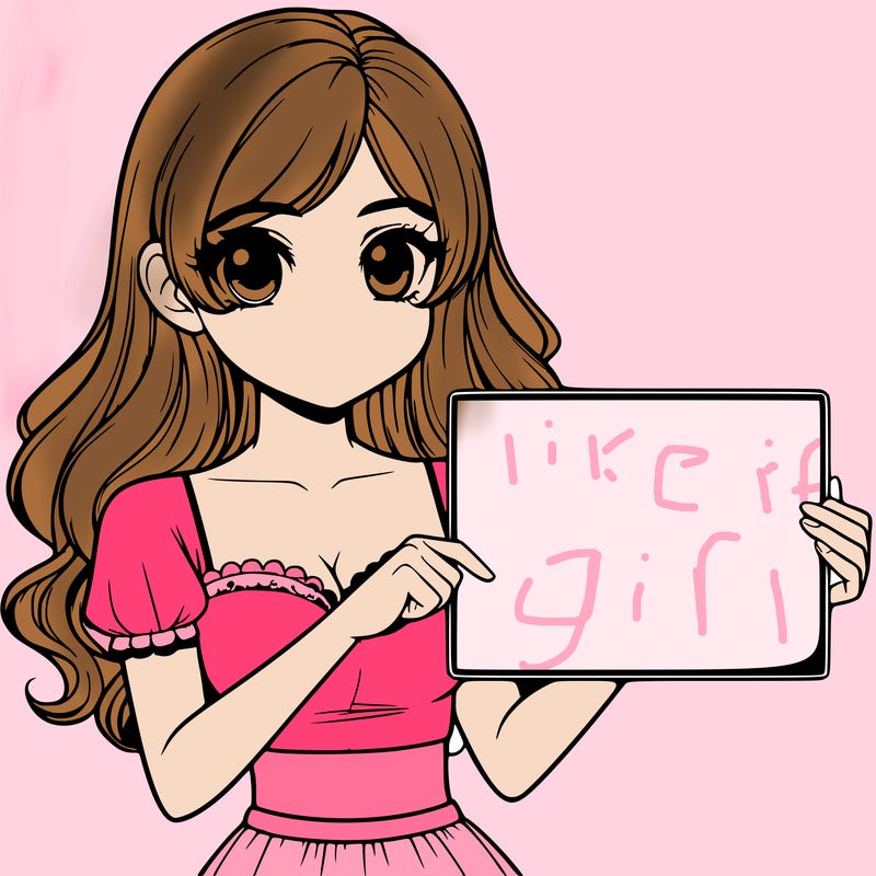 realistic pretty girl holding blank sign
