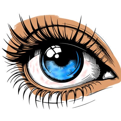 realistic eye
