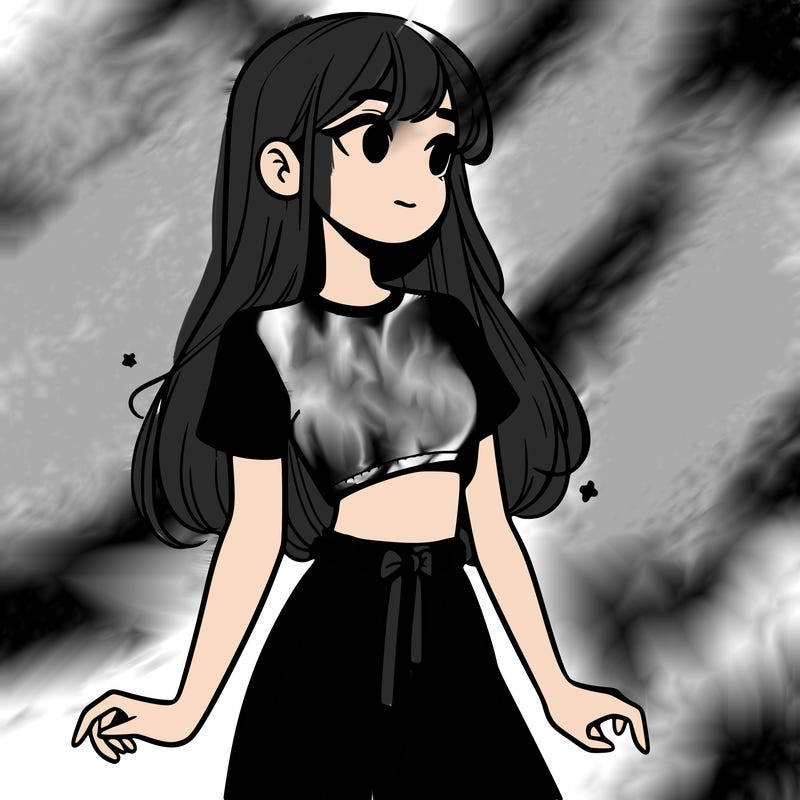 girl in a cute crop top