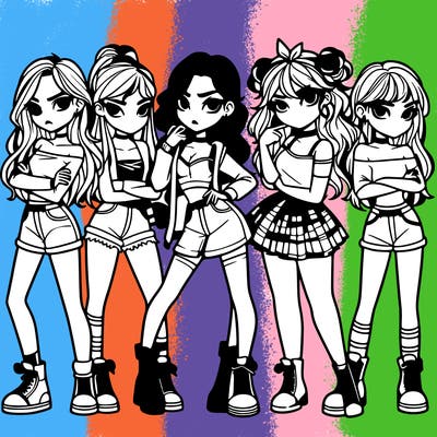 realistic baddie girls