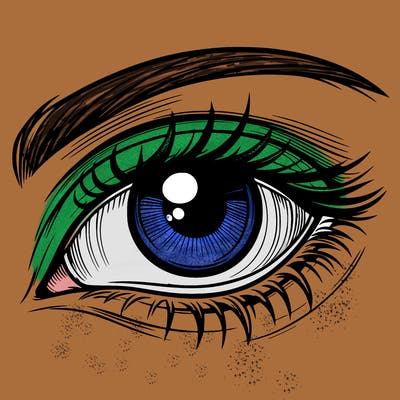 realistic eye