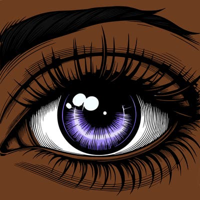 realistic eye