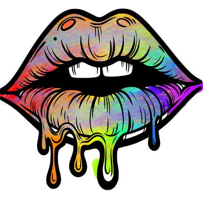 lips that look realistic and drip