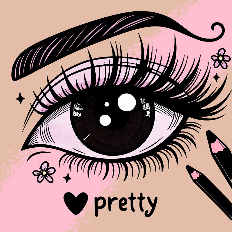pretty eye