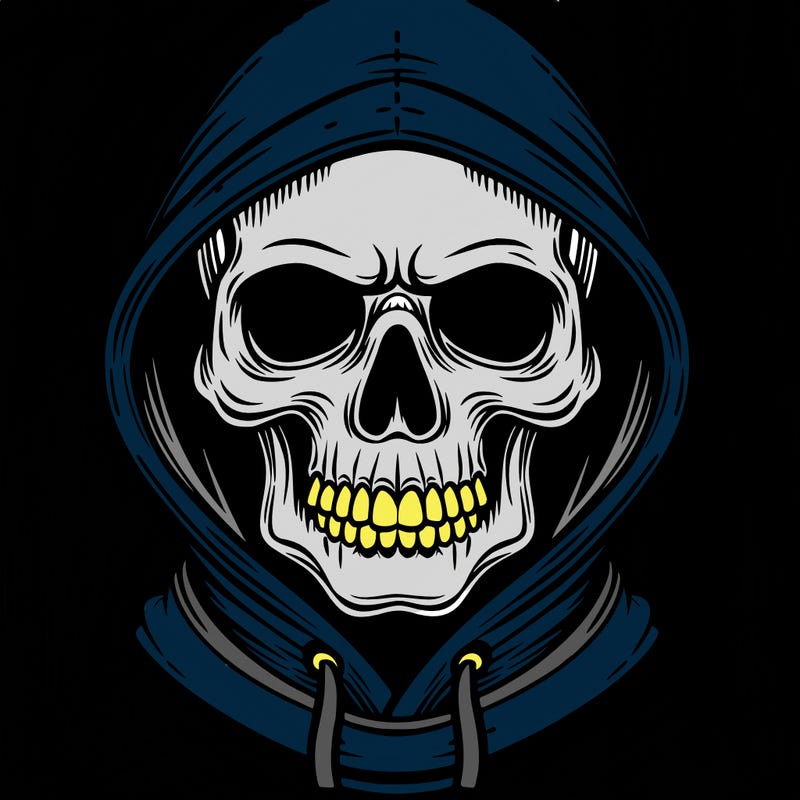 skull hoodie