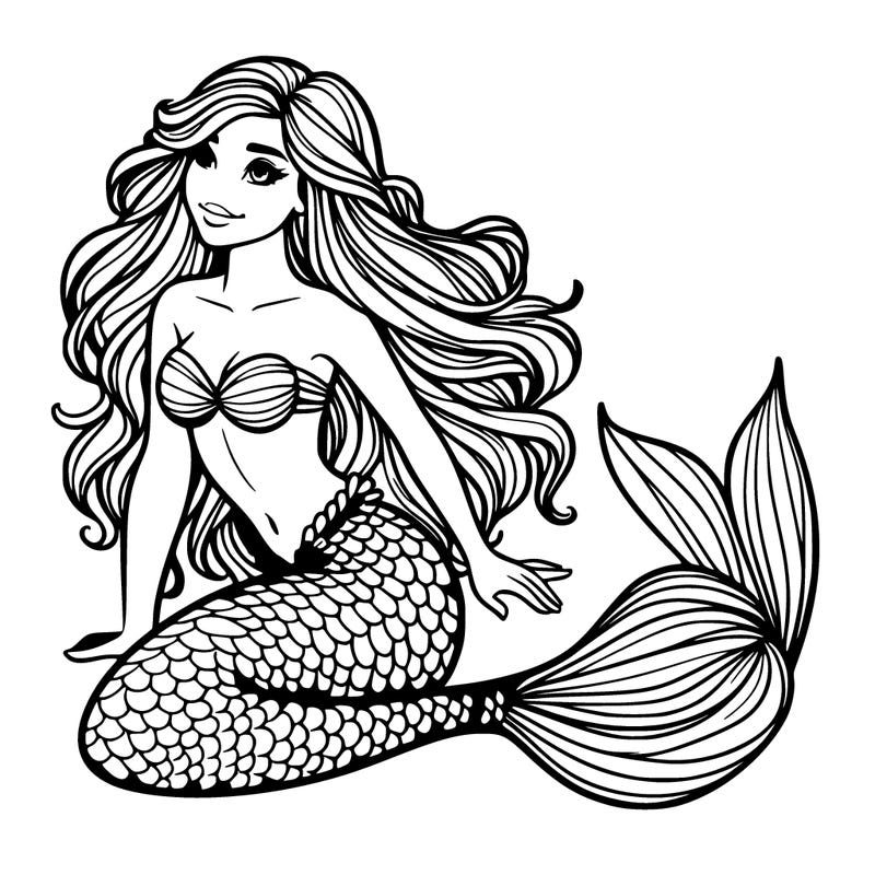 realistic mermaid