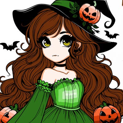 realistic girl halloween