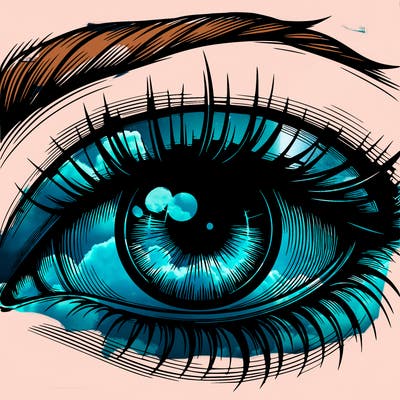 realistic eye
