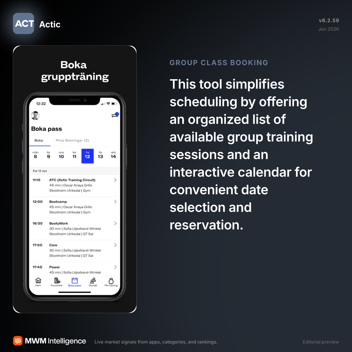 Actic - Health & Fitness App | MWM