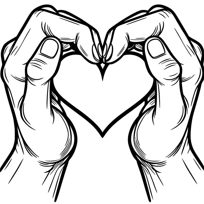 hands making a heart