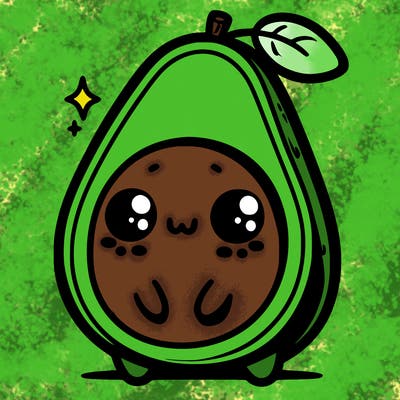 cute avocado