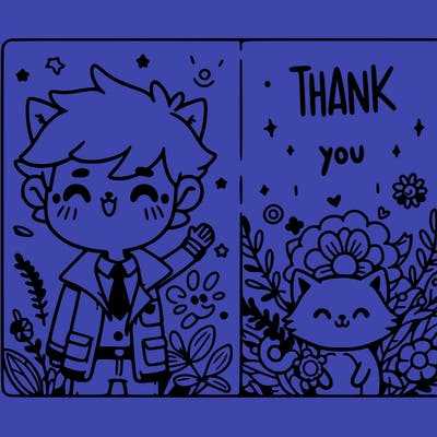 thank you card
