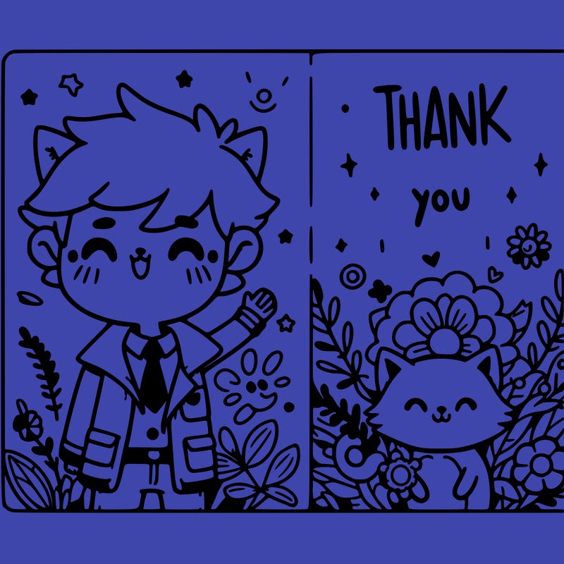 thank you card