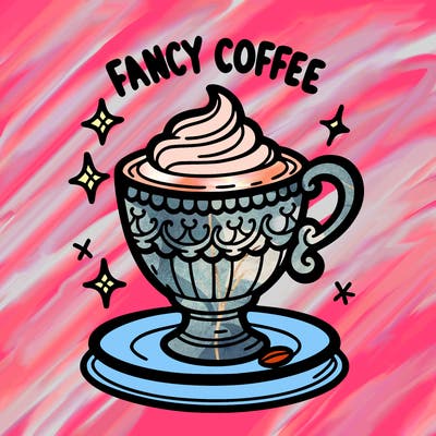 fancy coffee