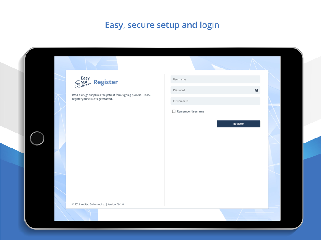 IMS EasySign - Medical App | MWM