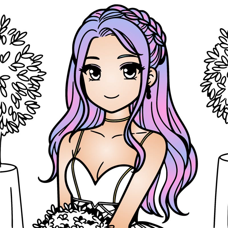 high school girl at prom