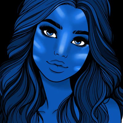 beautiful realistic girl