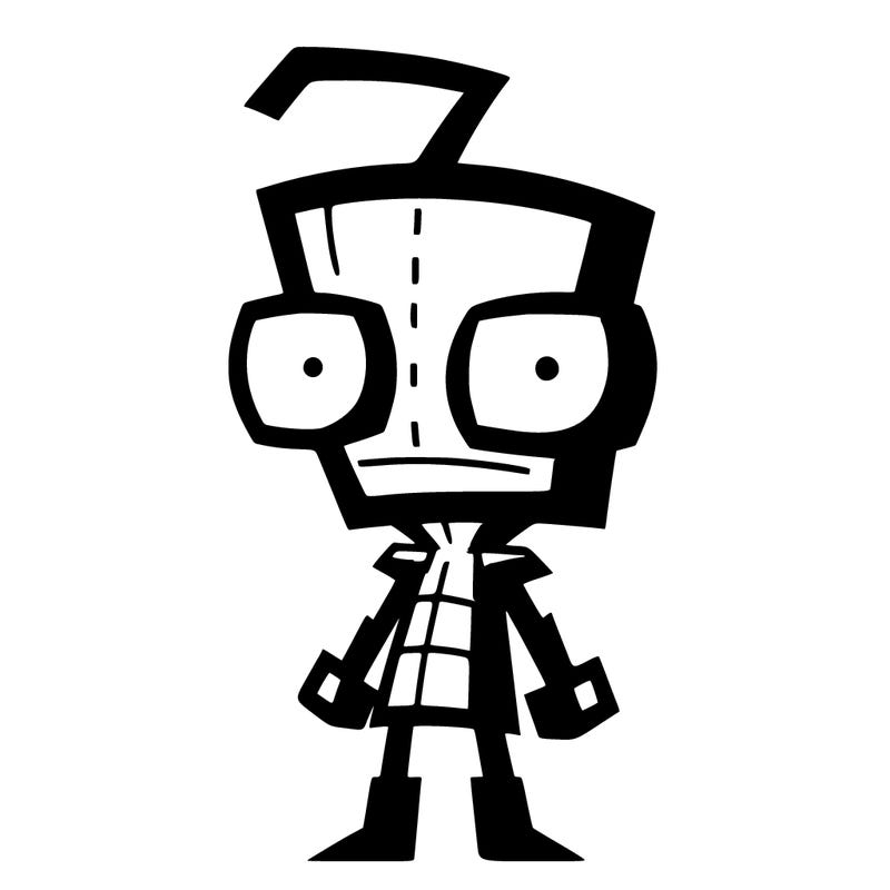 invader zim cartoon