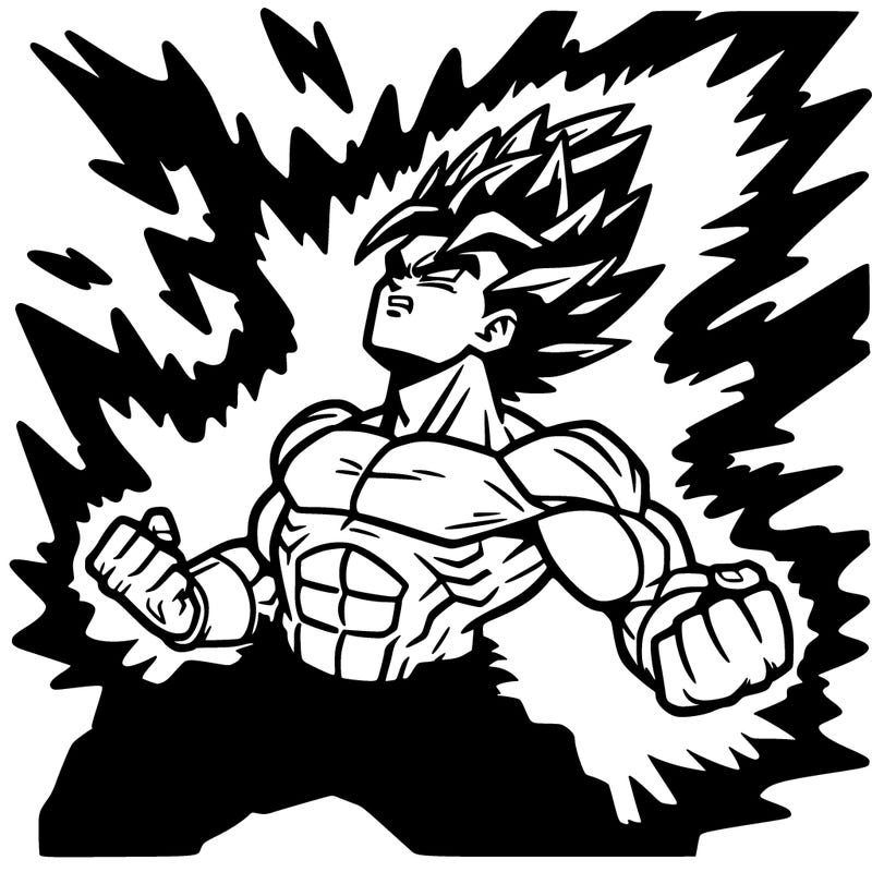 goku in super saiyan blue￼ kioken form doing a kamehameha￼￼