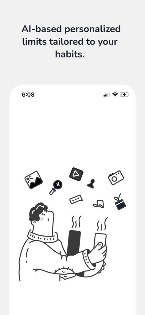 Screen Time Control: Unplugged - Límites de tiempo de pantalla personalizados basados en IA, adaptados a los hábitos del usuario
