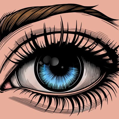 realistic eye