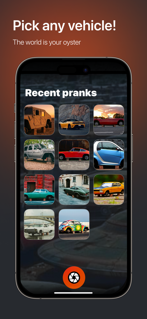 carBREAK: Car Damage Prank - A selection of recent car damage pranks showing various vehicles with wheels removed sitting on bricks