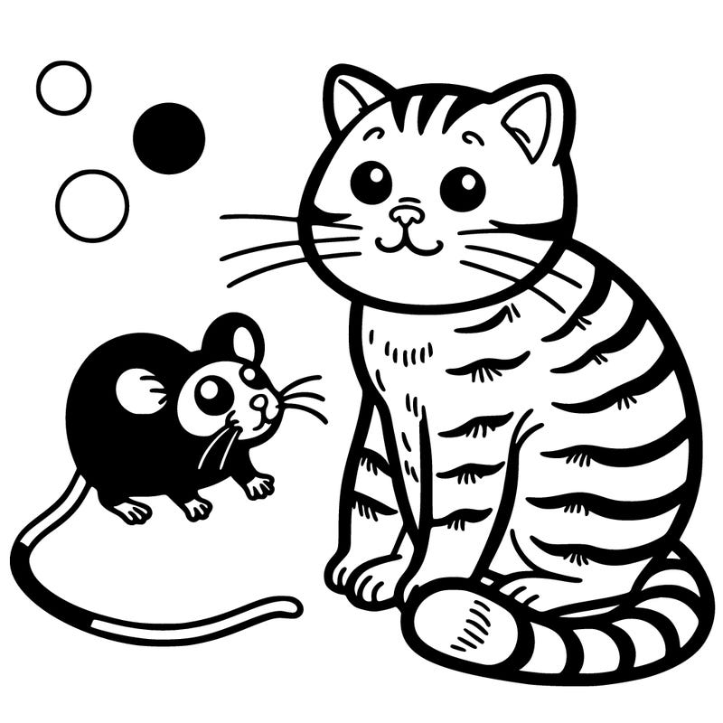cat and mouse