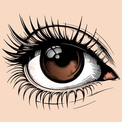 realistic eye