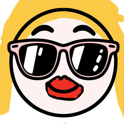 emoji with sunglasses