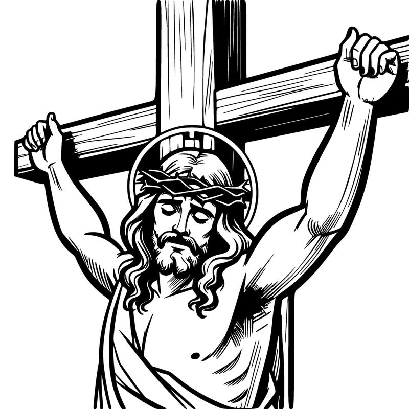 jesus on cross